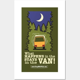 What Happens in the Van ... dark Posters and Art